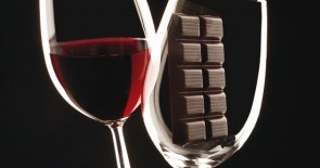 Wein und Schokolade